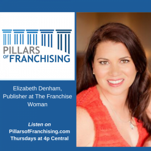Pillars of Franchising - Elizabeth Denham, Publisher -t The Franchise Woman - Women in Business November 2019